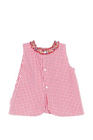 Set Abbie scamiciato e copri pannolino con ricamo Piccola peste SAINT BARTH KIDS | ABB000203255L